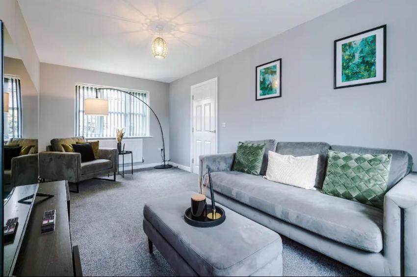 Lux 3 Bed 10 Mins From Centre - Parking & Netflix Villa Manchester Eksteriør billede